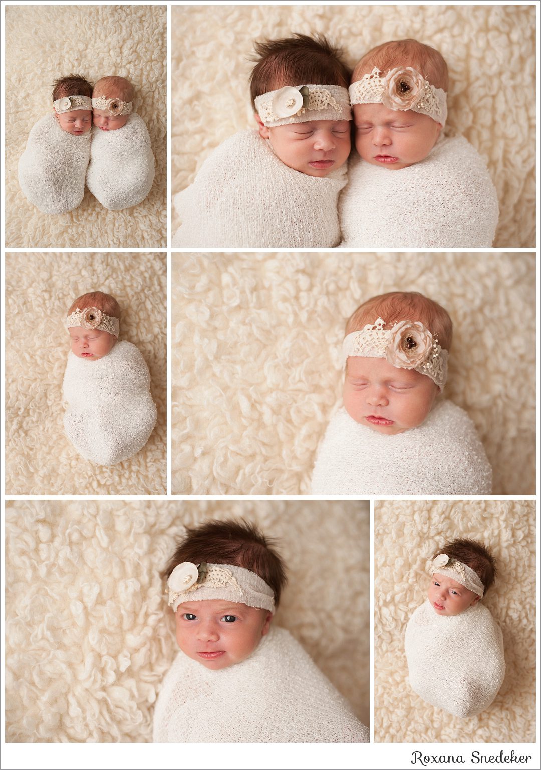 Twins Newborn Pictures | Noblesville, IN Photographer