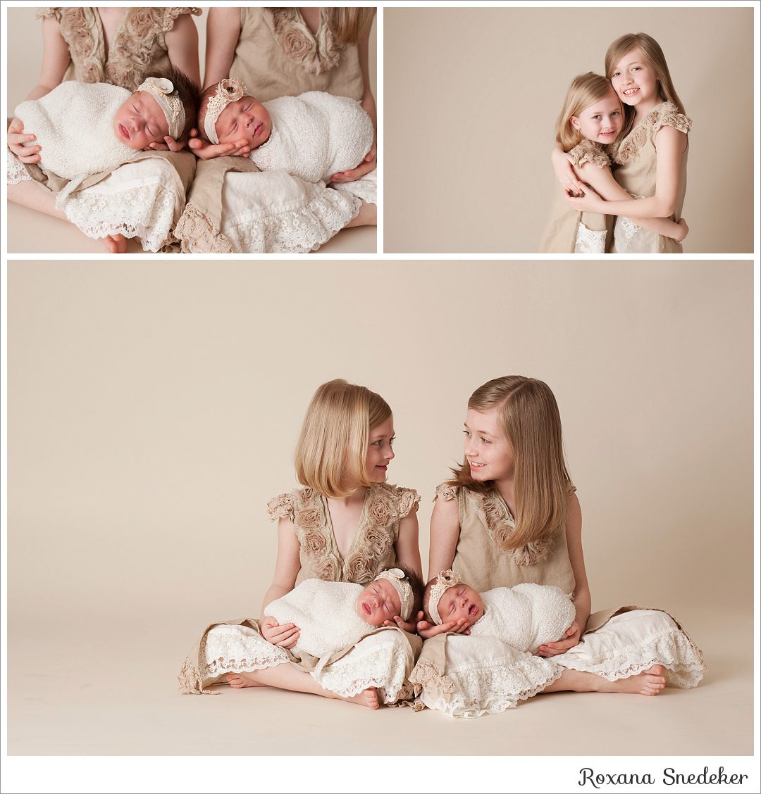 Twins Newborn Pictures | Noblesville, IN Photographer