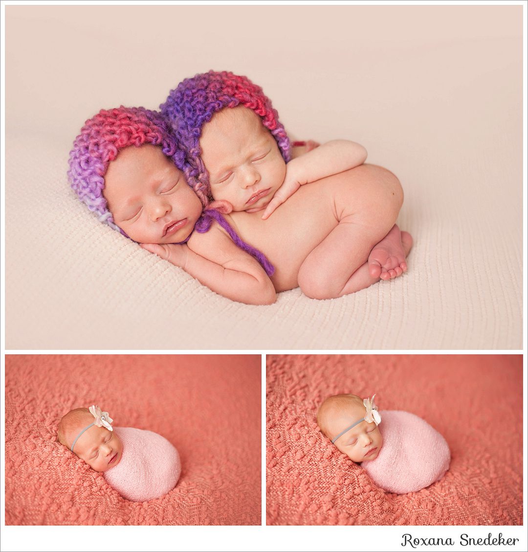 Anderson, Indiana Newborn Photographer | Twins