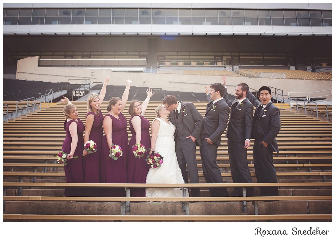 Ross-Ade Pavilion West Lafayette IN Wedding