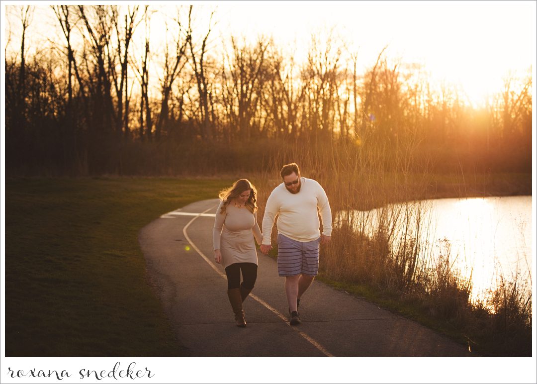 Ashleigh & Kyle Engagement Photos - Carmel, Indiana