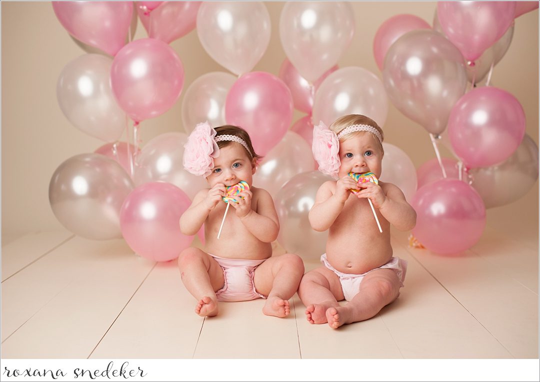 Twins Cake Smash Carmel, Indiana