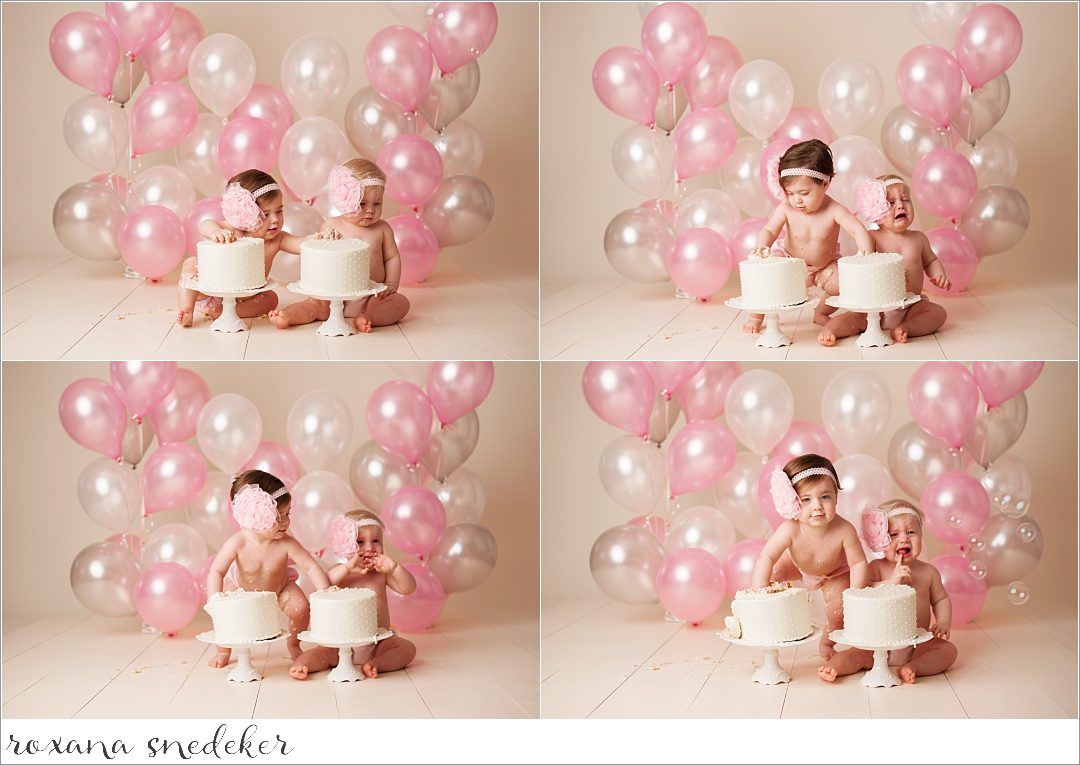 Twins Cake Smash Carmel, Indiana