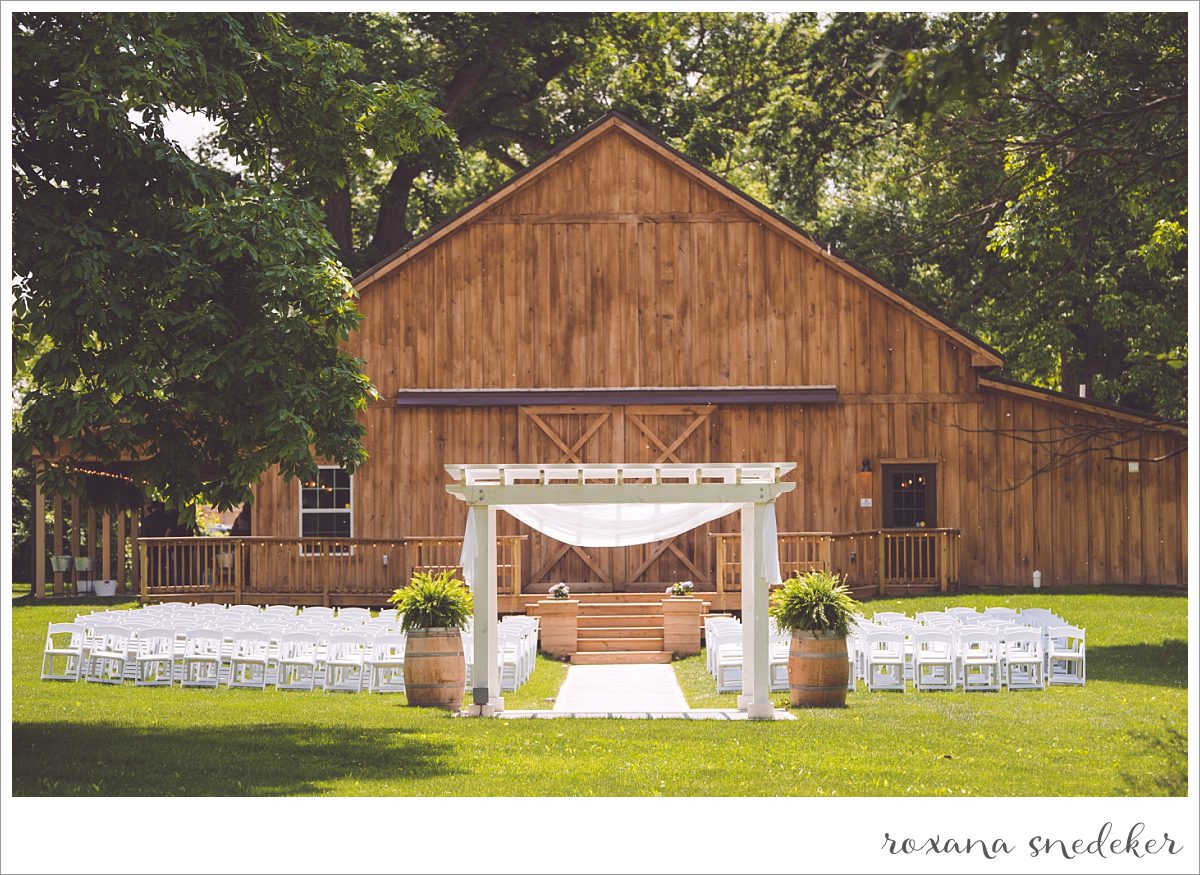The Barn at Hawks Point Anderson, Indiana Wedding  { Sara & Patrick }