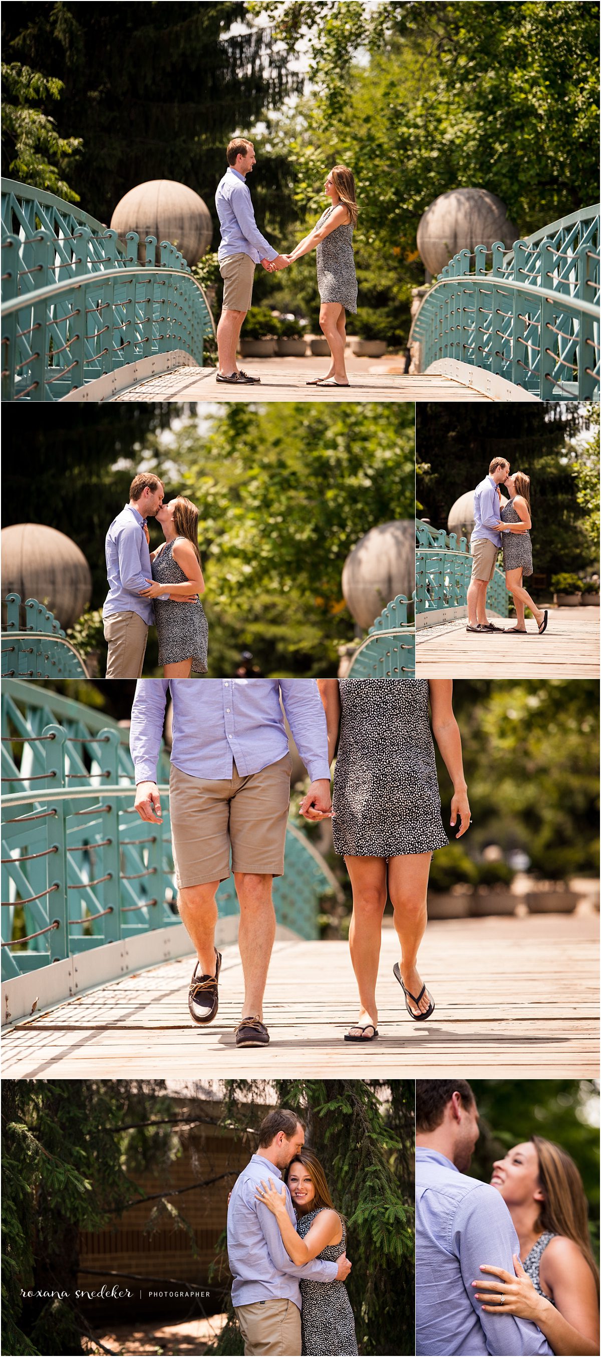 Marriage Proposal Photography at the downtown Indianapolis Canal