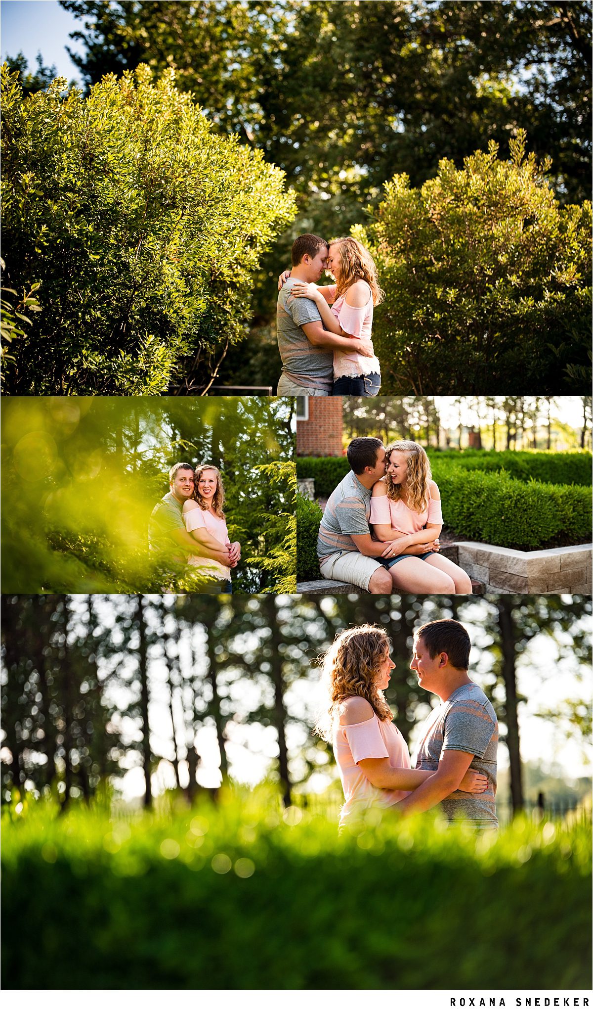 Indianapolis Sunset Engagement Session