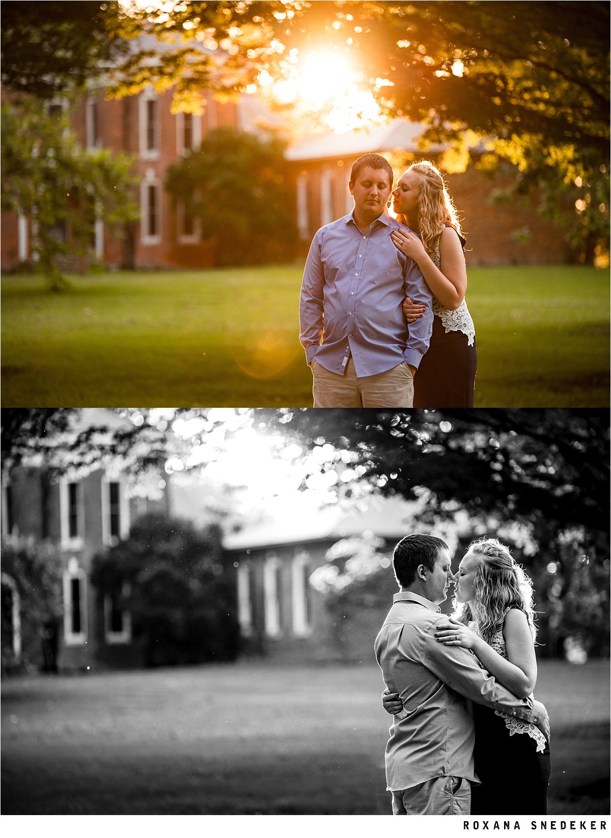 Carmel, Indiana Engagement Pictures 