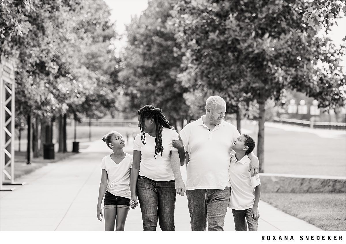 Downtown Indianapolis Family Session