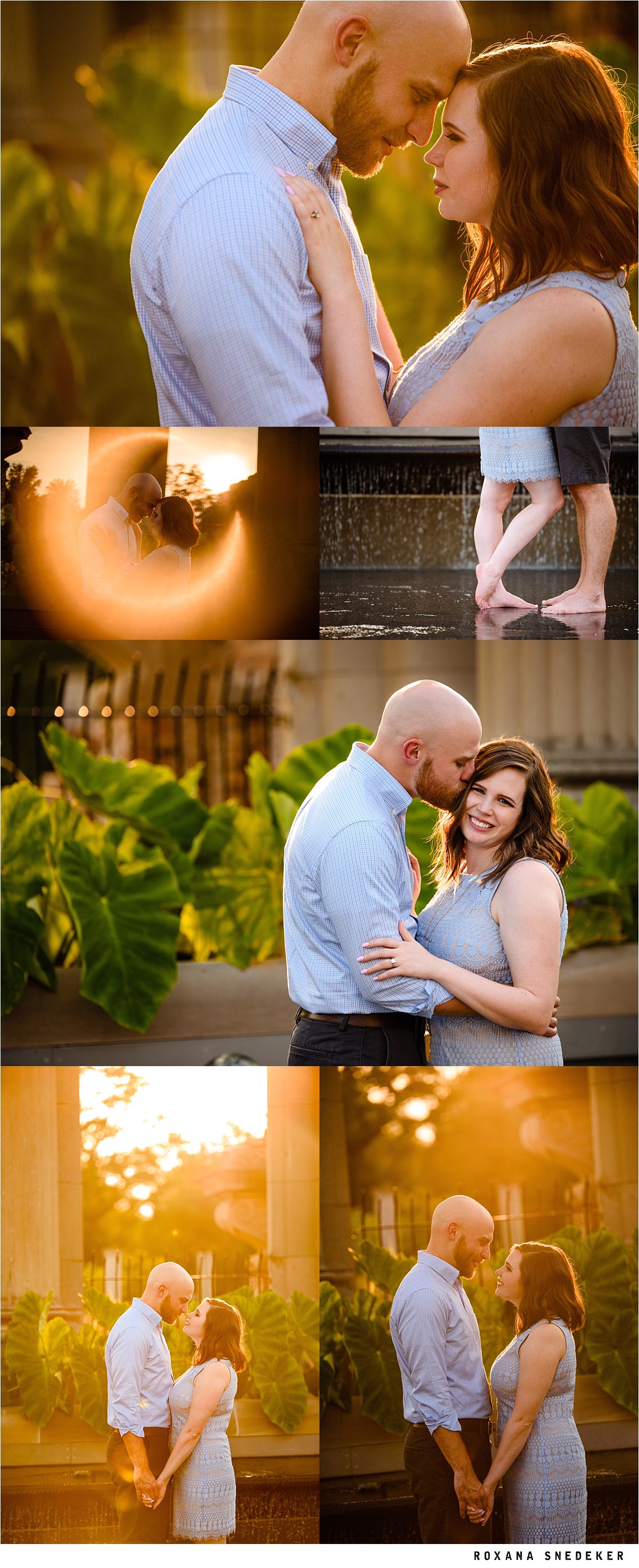 Downtown Indianapolis Engagement Session