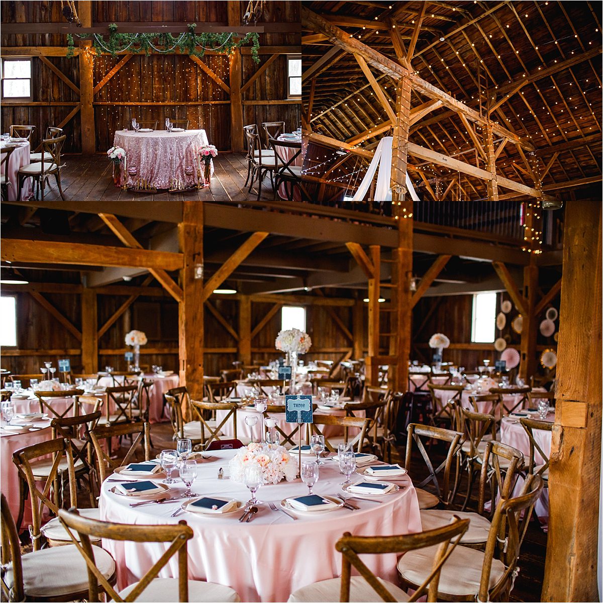 elegant barn wedding Indiana