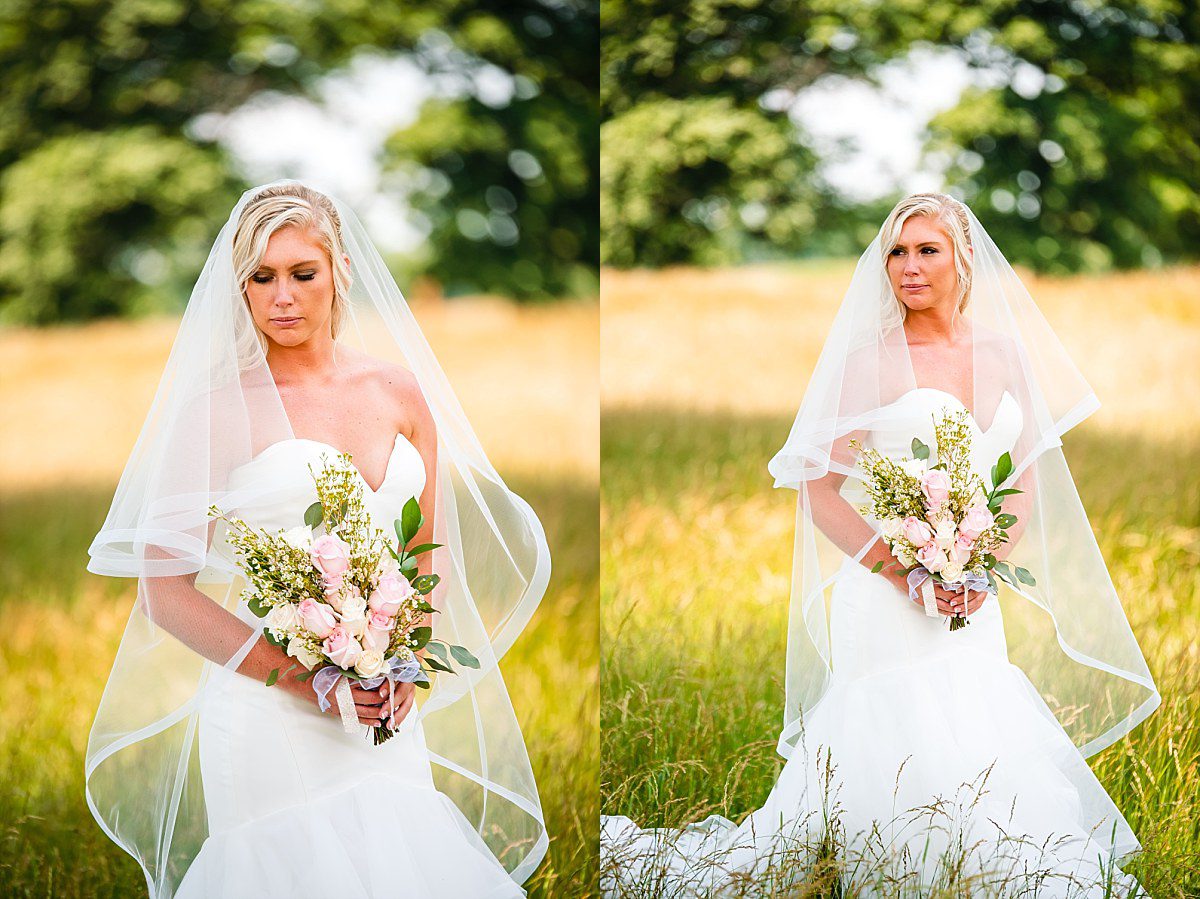 summer wedding Noblesville Indiana - Bride