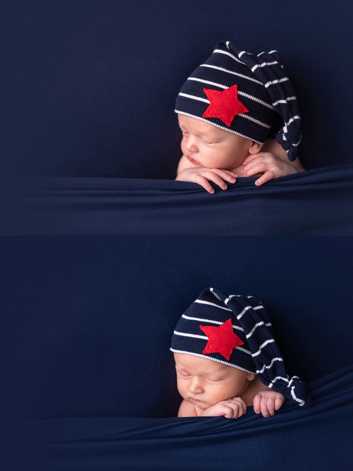Twin boys newborn pictures at Studio in Noblesville, Indiana 