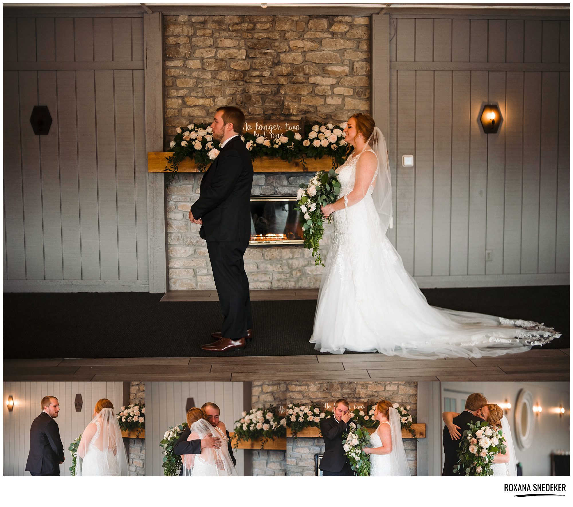 Wedding at The Willows - The first look